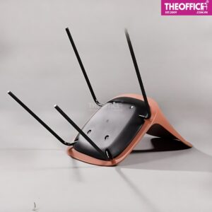Ghế Cafe Nhựa Chân Sắt Bền Đẹp Sang Trọng TO-GCF76
