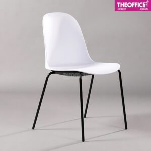 Ghế Cafe Nhựa Chân Sắt Bền Đẹp Sang Trọng TO-GCF76