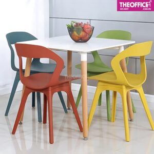 Ghế Cafe Nhựa Hàng Nhập Khẩu Phong Cách Hiện Đại TO-GCF78