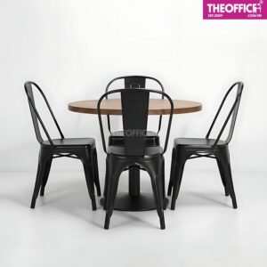 Ghế Cafe Tolix Sắt Sơn Tĩnh Điện Êm Ái Thoải Mái TO-GCF17