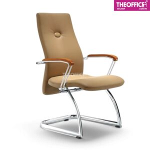 Ghế Chân Quỳ Phòng Họp Đệm Bọc Da Tựa Lưng Êm Ái TO-GQ25
