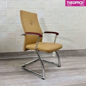 Ghế Chân Quỳ Phòng Họp Đệm Bọc Da Tựa Lưng Êm Ái TO-GQ25