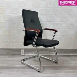 Ghế Chân Quỳ Phòng Họp Đệm Bọc Da Tựa Lưng Êm Ái TO-GQ25