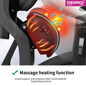 Ghế Công Thái Học Có Massage Tia Hồng Ngoại Giữ Ấm TO-H02