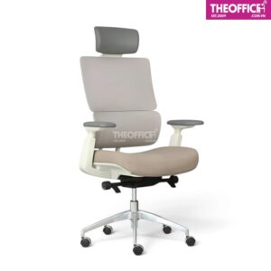 Ghế Công Thái Học Đệm Bọc Da Thoáng Khí Êm Ái TO-GC15