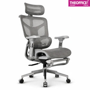 Ghế Công Thái Học Ergonomic Lưới Chân Xoay TO-H04