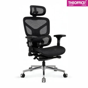 Ghế Công Thái Học Ergonomic Lưới Chân Xoay TO-H04