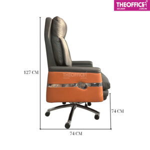 Ghế Giám Đốc Bọc Da Cao Có Thể Cấp Ngả Lưng TO-GD10