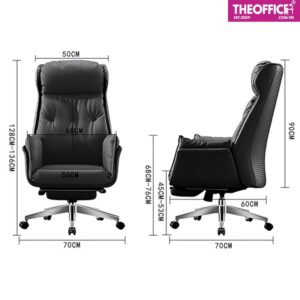 Ghế Giám Đốc Đệm Bọc Da Chống Mỏi Lưng Tốt TO-GD73