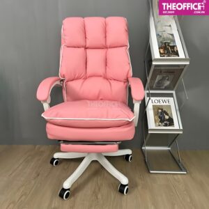 Ghế Làm Việc Tại Nhà Bọc Da PU Nâng Đỡ Cột Sống TO-GN07