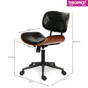 Ghế Làm Việc Tại Nhà Bọc Da Simili Êm Ái Thoải Mái TO-GN14