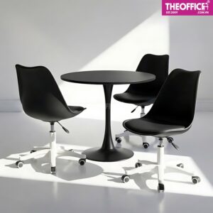 Ghế Làm Việc Tại Nhà Eames Chân Xoay Đệm Dày Êm Ái TO-GN03