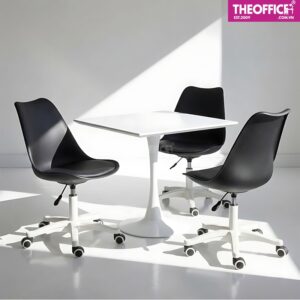 Ghế Làm Việc Tại Nhà Eames Chân Xoay Đệm Dày Êm Ái TO-GN03