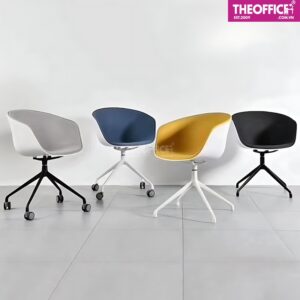Ghế Làm Việc Tại Nhà Khung Nhựa PP Êm Ái Chuẩn Đẹp TO-GN30