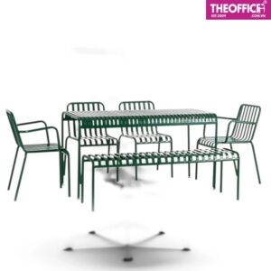 Ghế Ngoài Trời Bộ Bàn Cafe Đệm Êm Ái Cao Cấp TO-GNT09