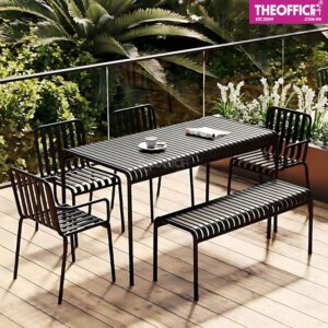 Ghế Ngoài Trời Bộ Bàn Cafe Đệm Êm Ái Cao Cấp TO-GNT09