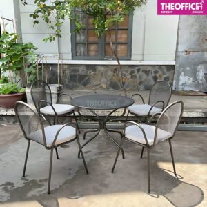 Ghế Ngoài Trời Bọc Vải Nỉ Êm Phong Cách Hiện Đại TO-GNT08