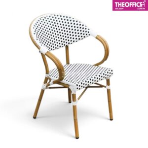 Ghế Ngoài Trời Cà Phê Nhôm Đúc Giả Mây Tinh Tế TO-GNT23