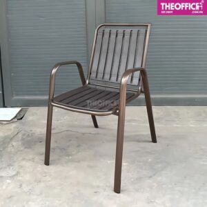 Ghế Ngoài Trời Khung Nhựa PP Nâng Đỡ Cột Sống TO-GNT07