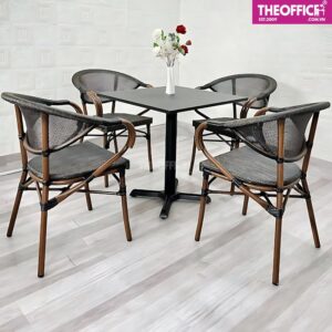 Ghế Ngoài Trời Lưng Lưới Thoáng Khí Đệm Dày Êm Ái TO-GNT03