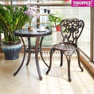 Ghế Ngoài Trời Nhôm Đúc Kiểu Dáng Thanh Lịch TO-GNT25
