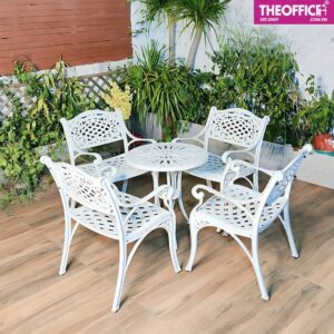 Ghế Ngoài Trời Nhôm Đúc Nhập Khẩu Êm Ái Thoải Mái TO-GNT15