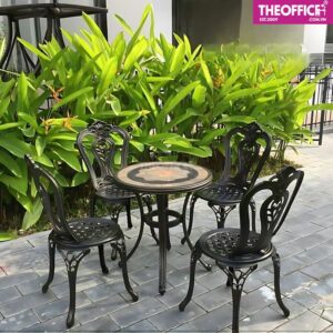 Ghế Ngoài Trời Nhôm Đúc Sân Vườn Chịu Nắng Mưa TO-GNT35
