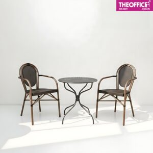 Ghế Ngoài Trời Thép Sơn Giả Mây Thiết Kế Tinh Tế TO-GNT01