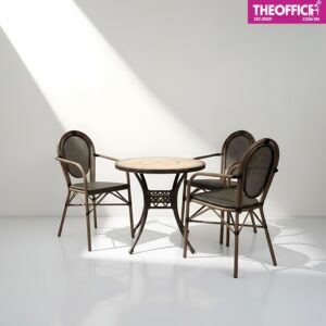 Ghế Ngoài Trời Thép Sơn Giả Mây Thiết Kế Tinh Tế TO-GNT01