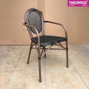 Ghế Ngoài Trời Thép Sơn Giả Mây Thiết Kế Tinh Tế TO-GNT01