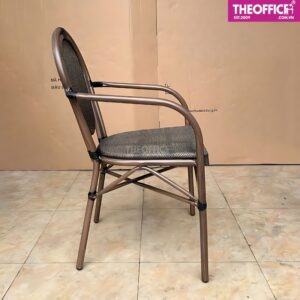Ghế Ngoài Trời Thép Sơn Giả Mây Thiết Kế Tinh Tế TO-GNT01
