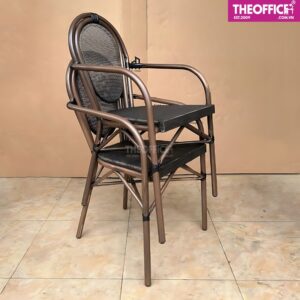 Ghế Ngoài Trời Thép Sơn Giả Mây Thiết Kế Tinh Tế TO-GNT01