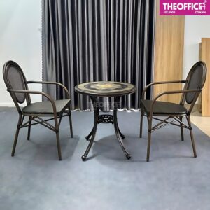 Ghế Ngoài Trời Thép Sơn Giả Mây Thiết Kế Tinh Tế TO-GNT01