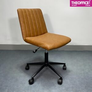 Ghế Nhân Viên Chân Xoay Đệm Bọc Da Êm Ái Chuẩn Đẹp TO-GV30