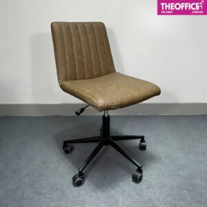 Ghế Nhân Viên Chân Xoay Đệm Bọc Da Êm Ái Chuẩn Đẹp TO-GV30