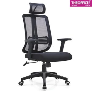Ghế Nhân Viên Có Tựa Đầu Bền Đẹp Sang Trọng TO-GV76