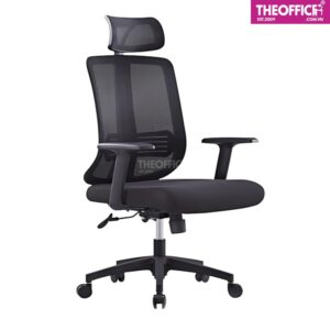Ghế Nhân Viên Có Tựa Đầu Bền Đẹp Sang Trọng TO-GV76