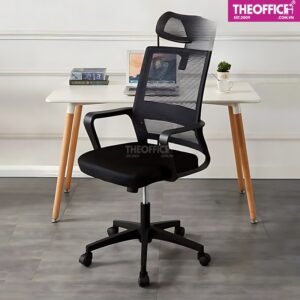 Ghế Nhân Viên Có Tựa Đầu Chuẩn Đẹp Sang Trọng TO-GV28