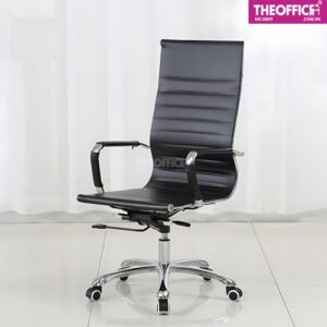 Ghế Nhân Viên Da Simili Lưng Cao Đệm Dày Êm Ái TO-GV56