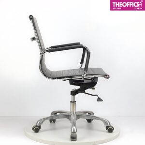 Ghế Nhân Viên Da Simili Lưng Thấp Cao Cấp Hiện Đại TO-GV33