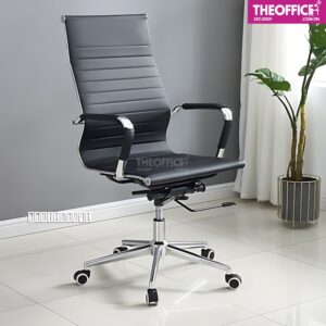 Ghế Nhân Viên Lưng Bọc Vải Simili Êm Ái Chuẩn Đẹp TO-GV108