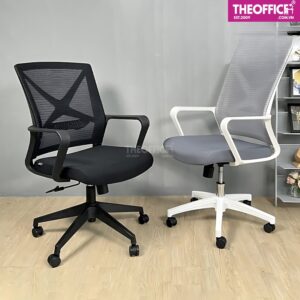 Ghế Nhân Viên Lưng Lưới Thoáng Khí Đệm Dày Êm Ái TO-GV09