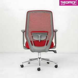 Ghế Nhân Viên Lưới Khung Nhựa Xám Thoáng Khí Êm Ái TO-GV15