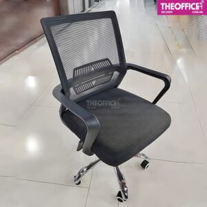 Ghế Nhân Viên Văn Phòng Chân Xoay Thoáng Khí Êm Ái TO-GV50