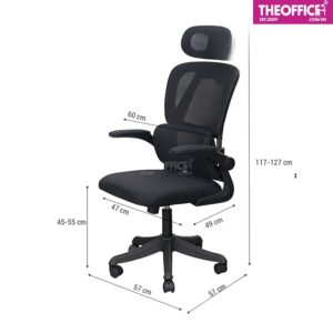 Ghế Nhân Viên Văn Phòng Chống Mỏi Lưng Tốt TO-GV03