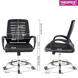 Ghế Nhân Viên Văn Phòng Giá Tốt Chuẩn Đẹp Hiện Đại TO-GV32