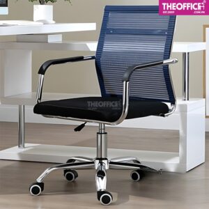 Ghế Nhân Viên Văn Phòng Lưng Lưới Êm Ái Chuẩn Đẹp TO-GV103