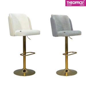 Ghế Quầy Bar Alva Bọc Vải Chenille Mẫu Mới Đẹp Mắt TO-GB27