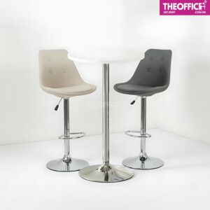 Ghế Quầy Bar Eames Bọc Vải Chân Cao Cấp Bền Đẹp TO-GB24