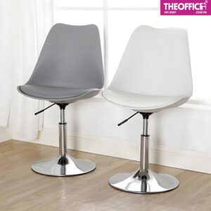 Ghế Quầy Bar Eames Mặt Đệm Chân Đệm Dày Êm Ái TO-GB55